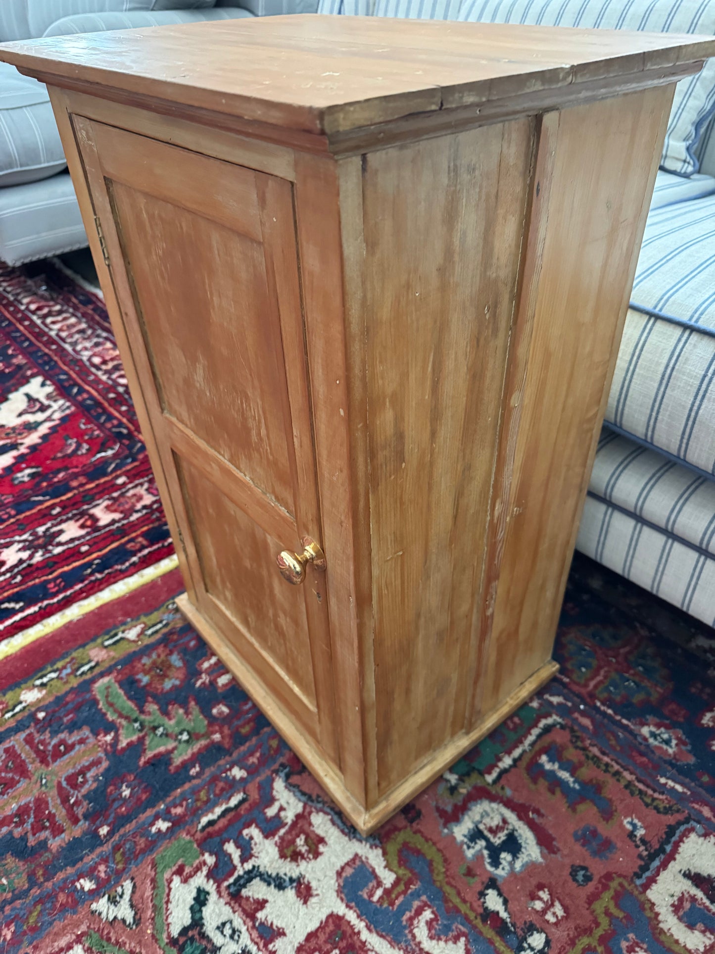 Antique bedside table/cabinet