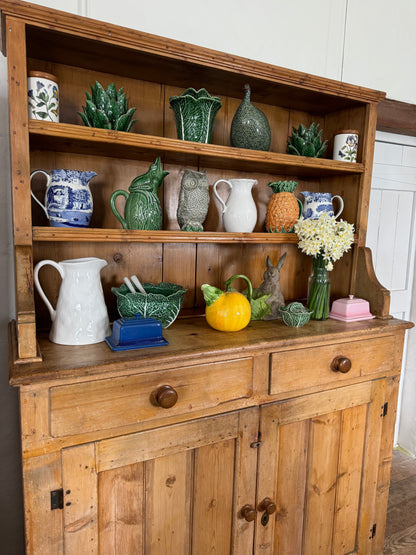 Majestic antique pine dresser