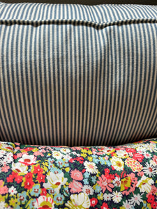 Classic pin striped armchair