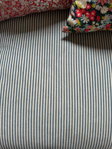 Classic pin striped armchair