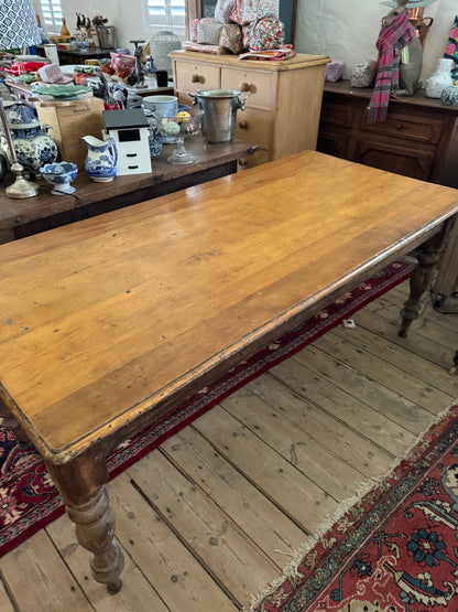 Old Australian farmhouse table