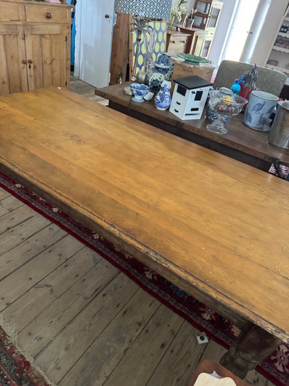 Old Australian farmhouse table