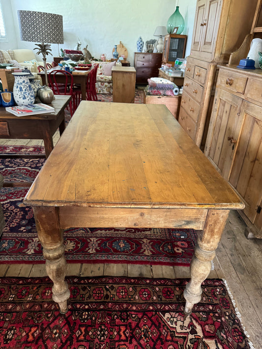 Old Australian farmhouse table