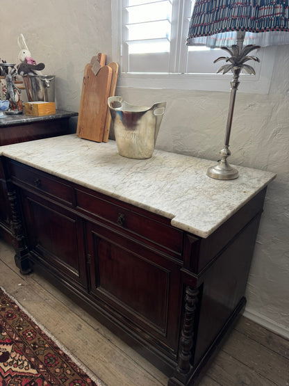 French marble topped buffet