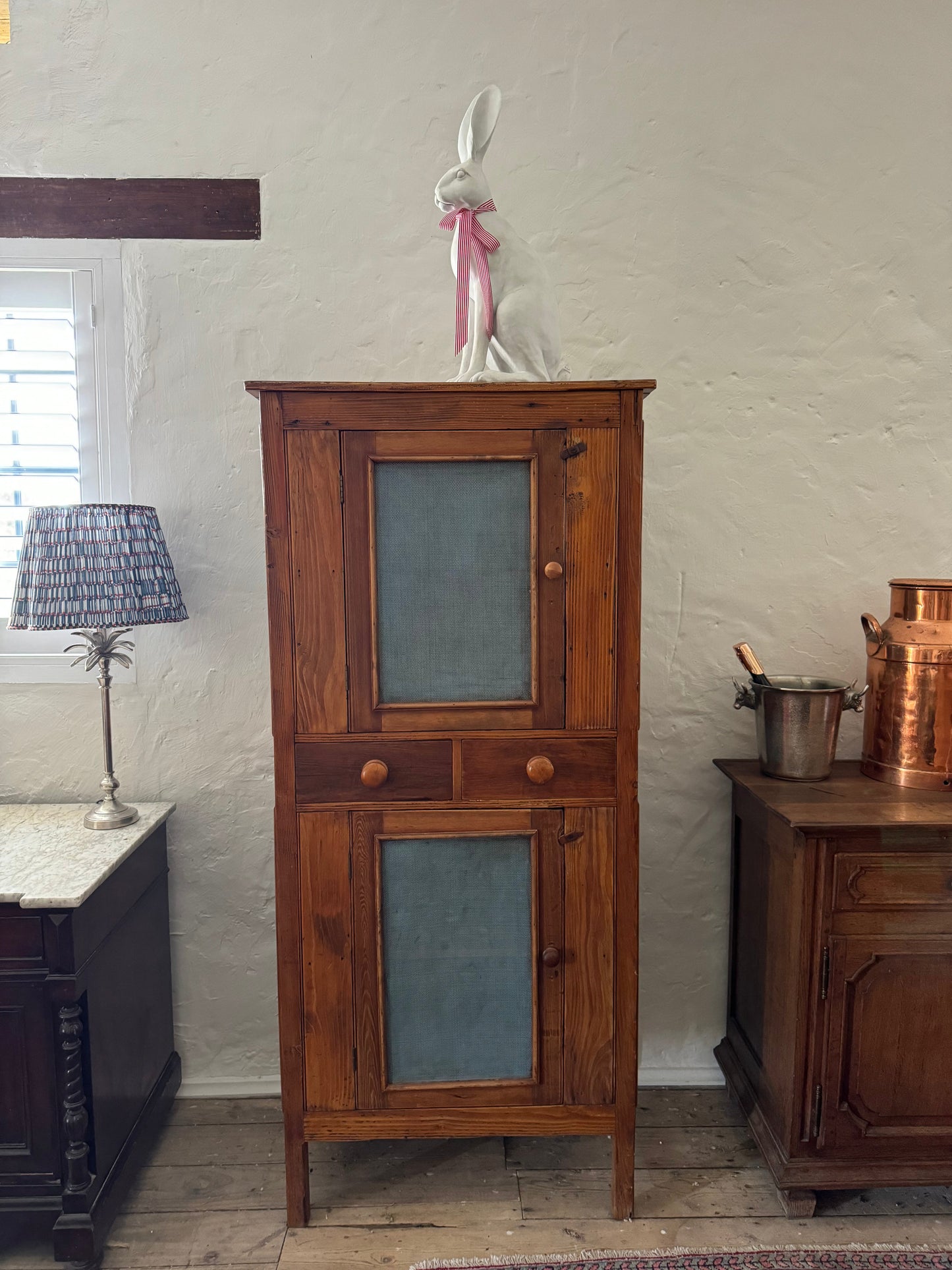 Enormous old meat safe