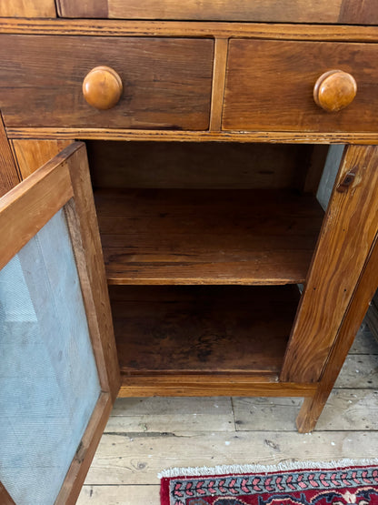 Enormous old meat safe