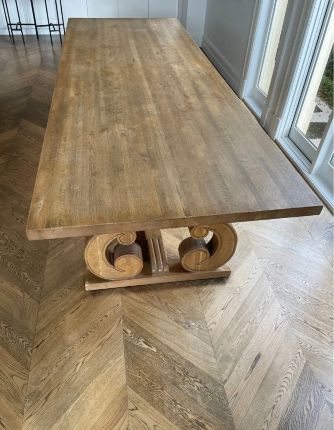 Farmhouse dining table