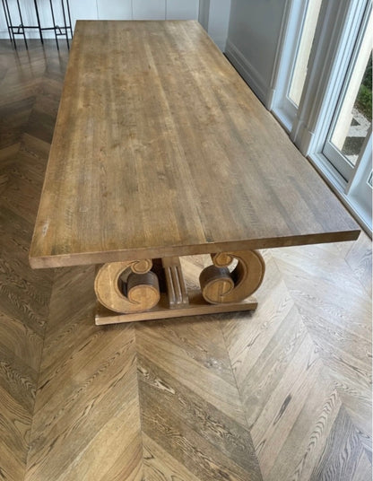 Farmhouse dining table