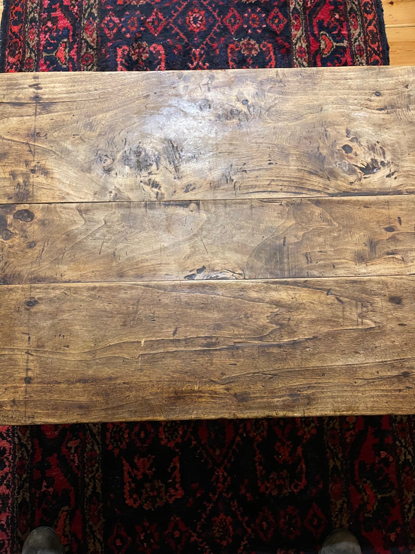 French oak side table