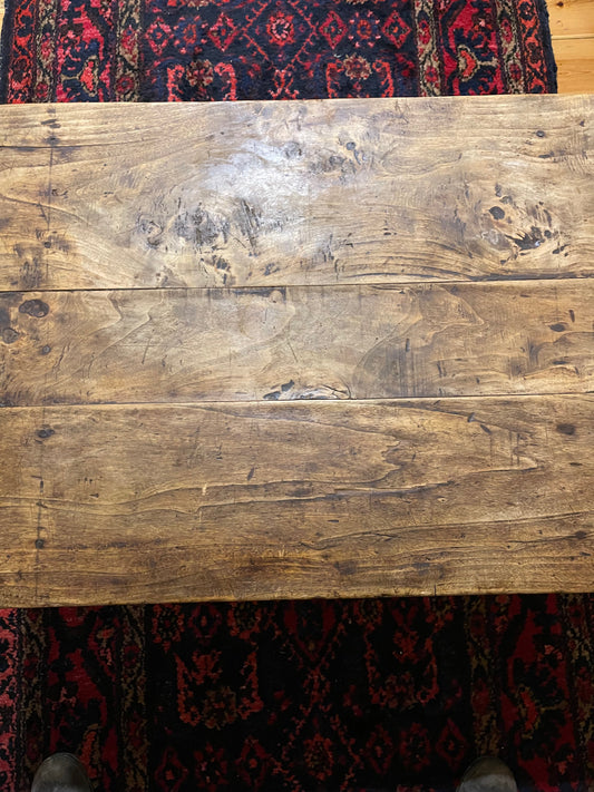 French oak side table