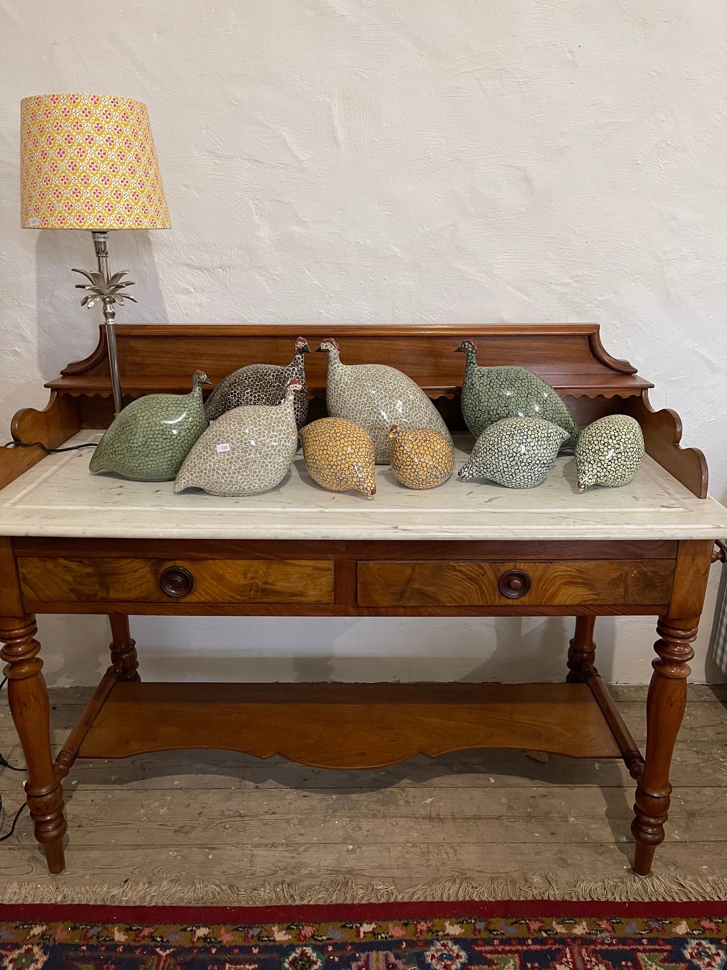 French marble topped wash stand