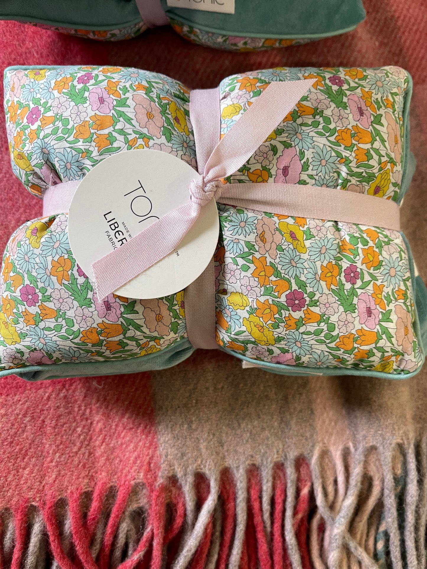 Wheat bag in Poppy Liberty by Tonic