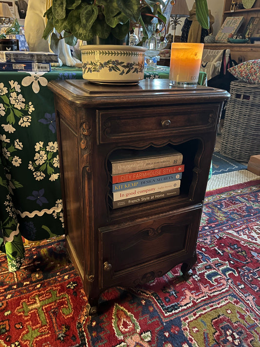 Antique French Bedside Table