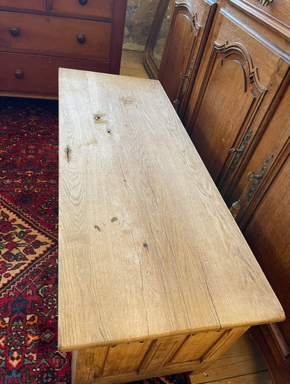 French oak chest