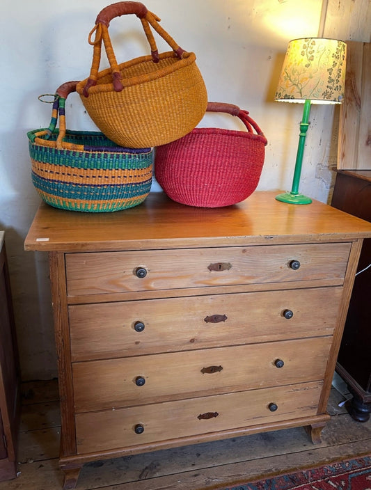 Baltic pine chest of drawers