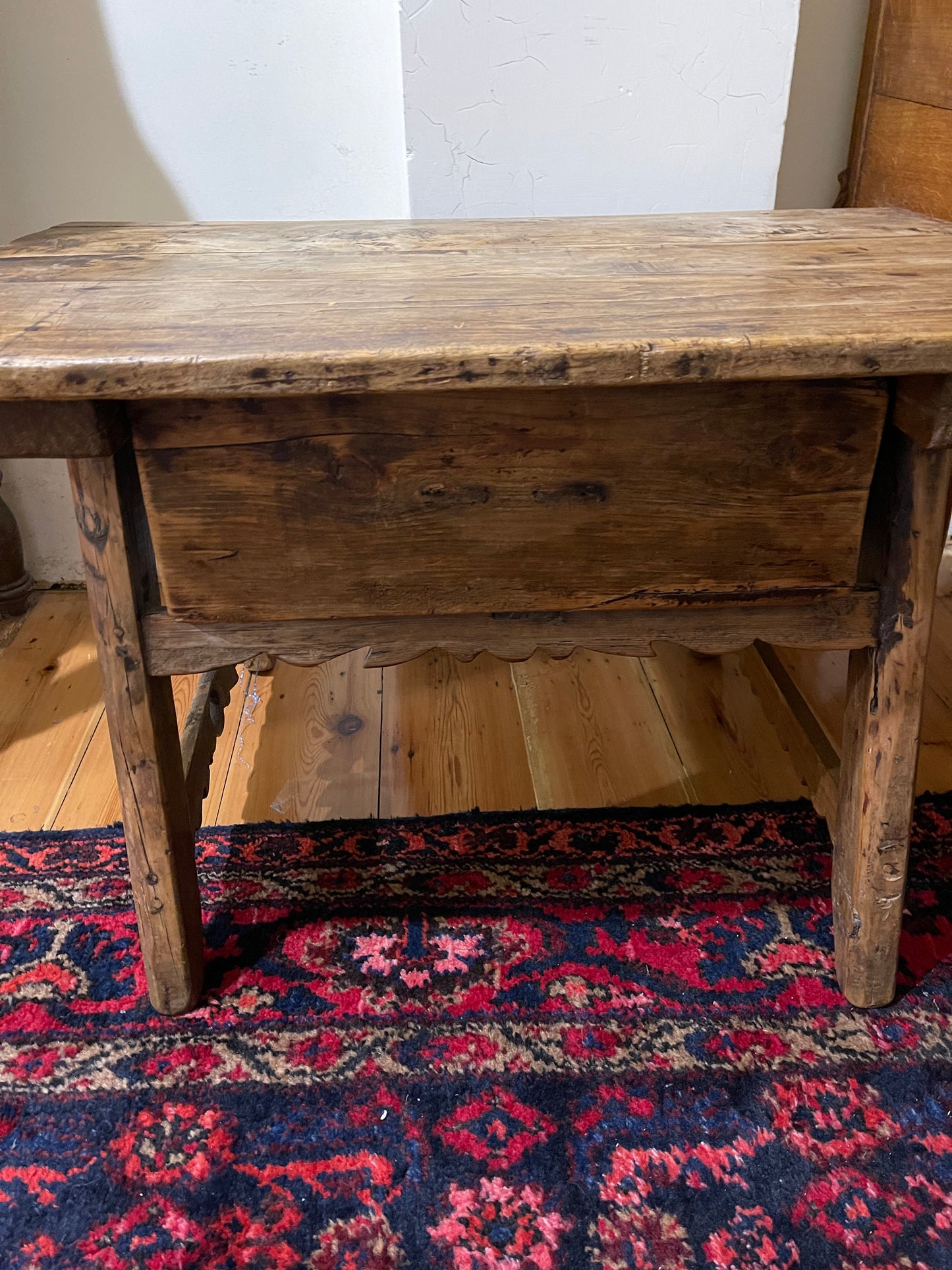 French oak side table