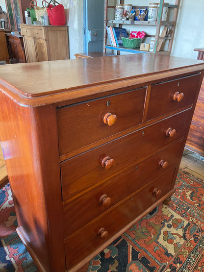 Australian cedar chest of drawers