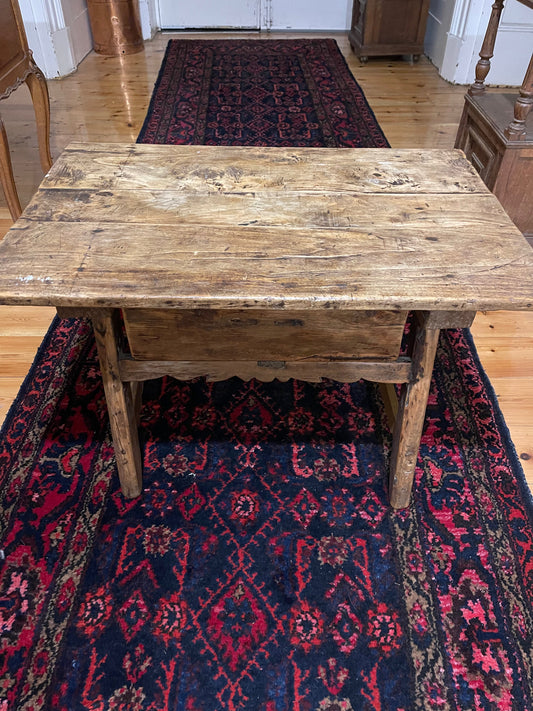 French oak side table