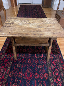 French oak side table