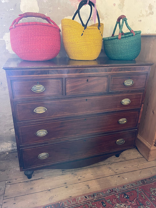 Huge chest of drawers of large proportions loo