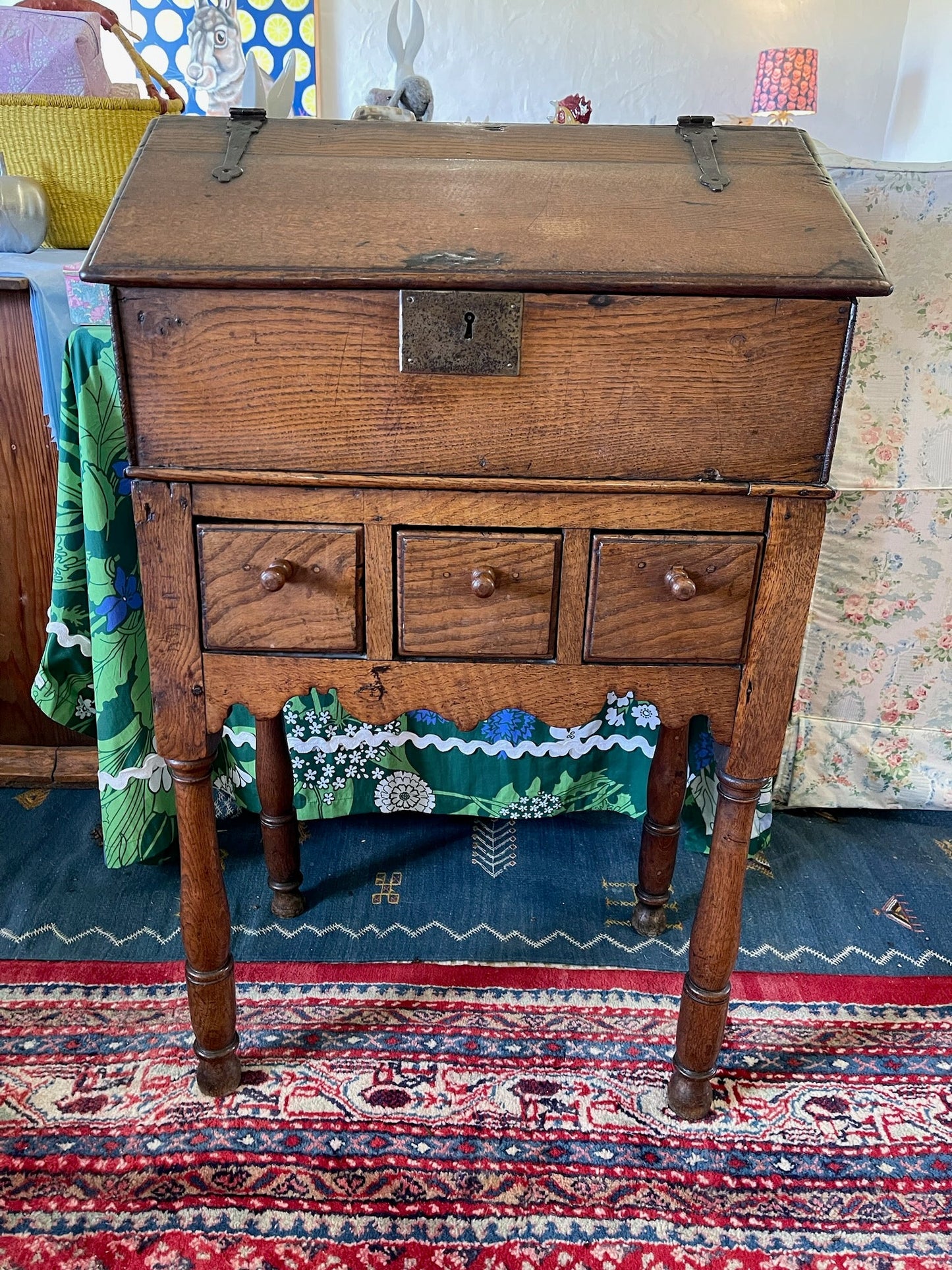 18th century Bible box or desk