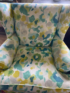 Over sized statement Wingback chairs
