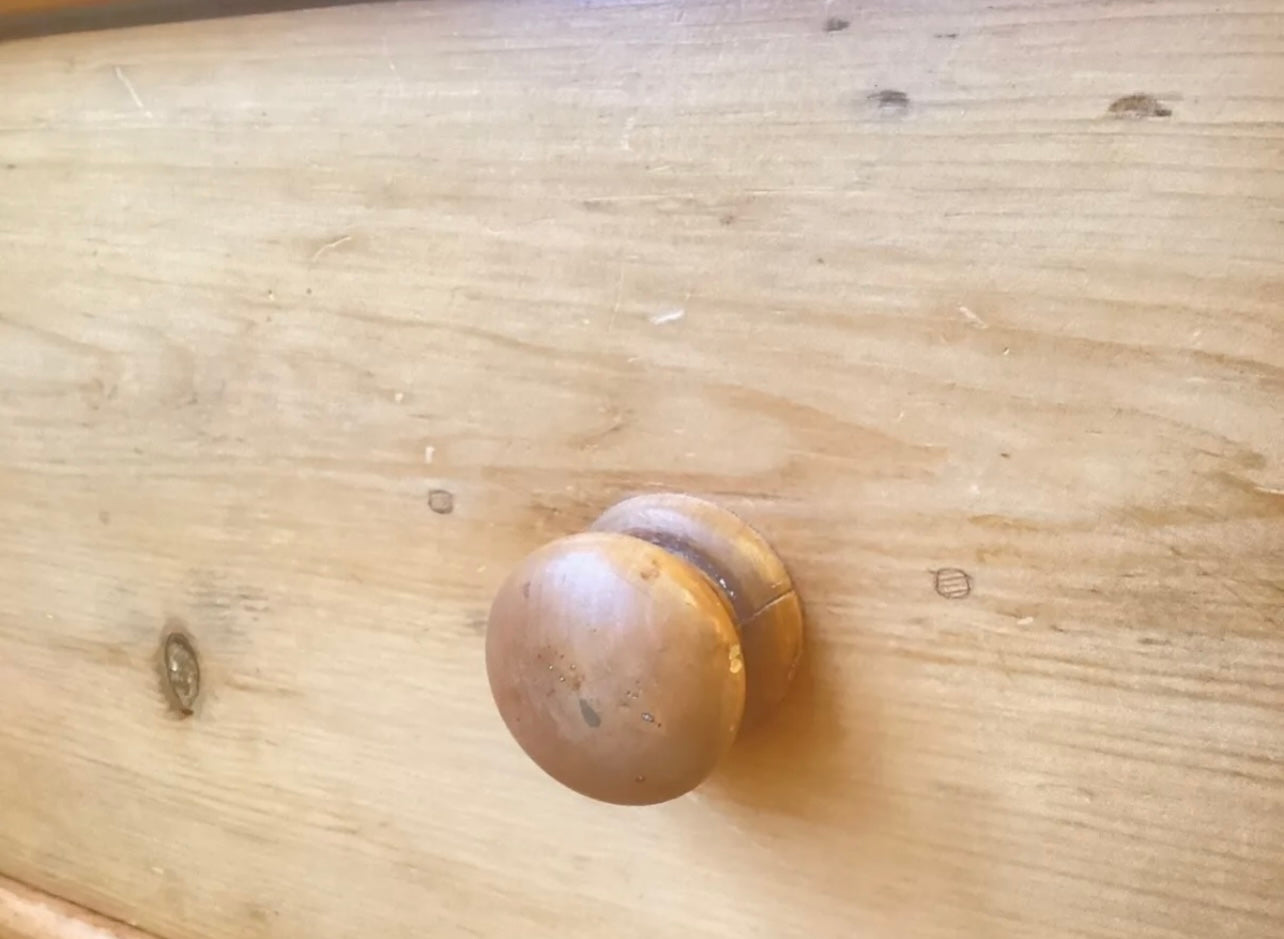 Late 1800’s  pine chest of drawers