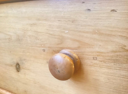 Late 1800’s  pine chest of drawers