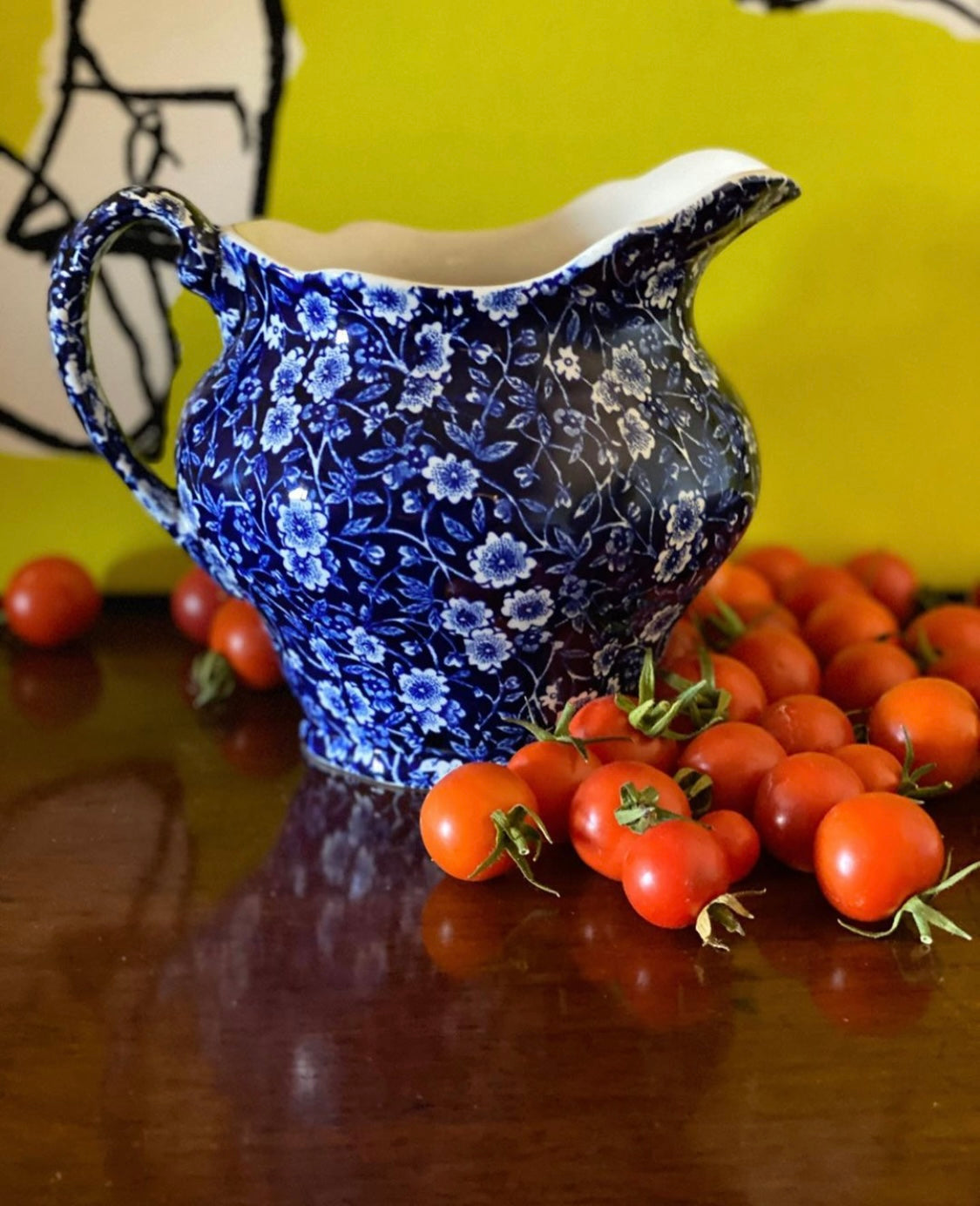 Burleigh ware calico jug