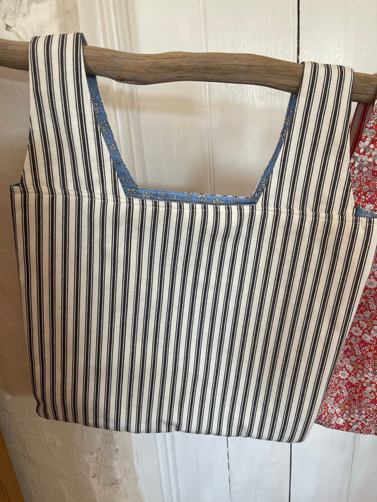 Ticking & Liberty tote bags