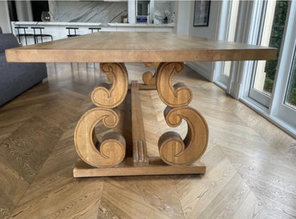 Farmhouse dining table