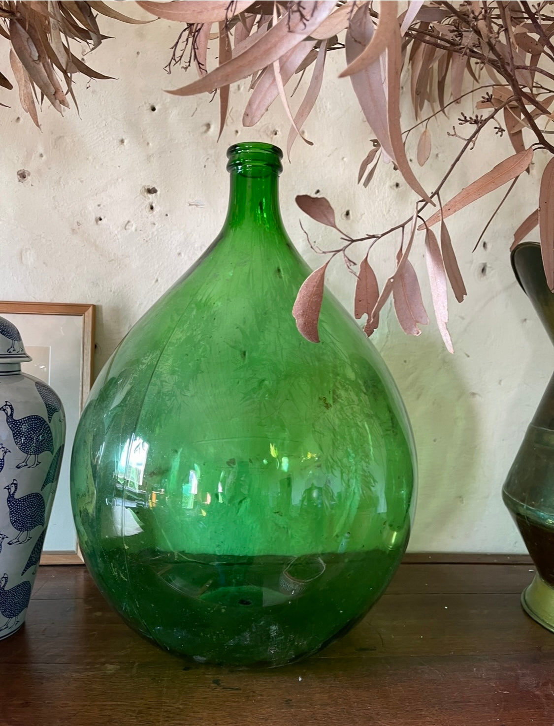 Antique demijohn