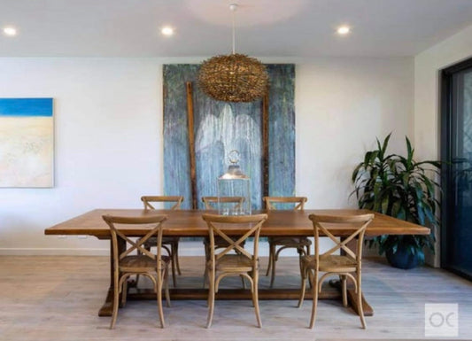 Magnificent French oak dining table