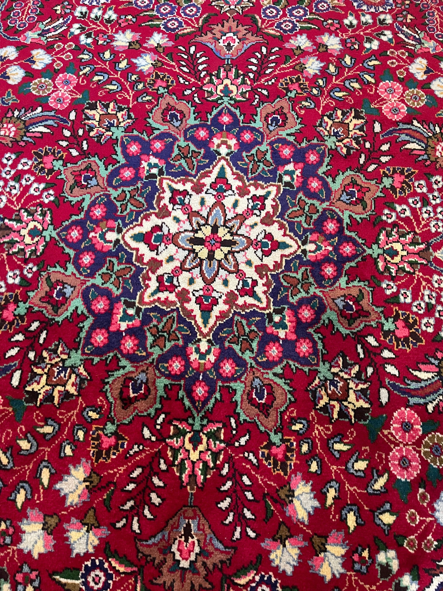 Antique Persian rug lovely colours