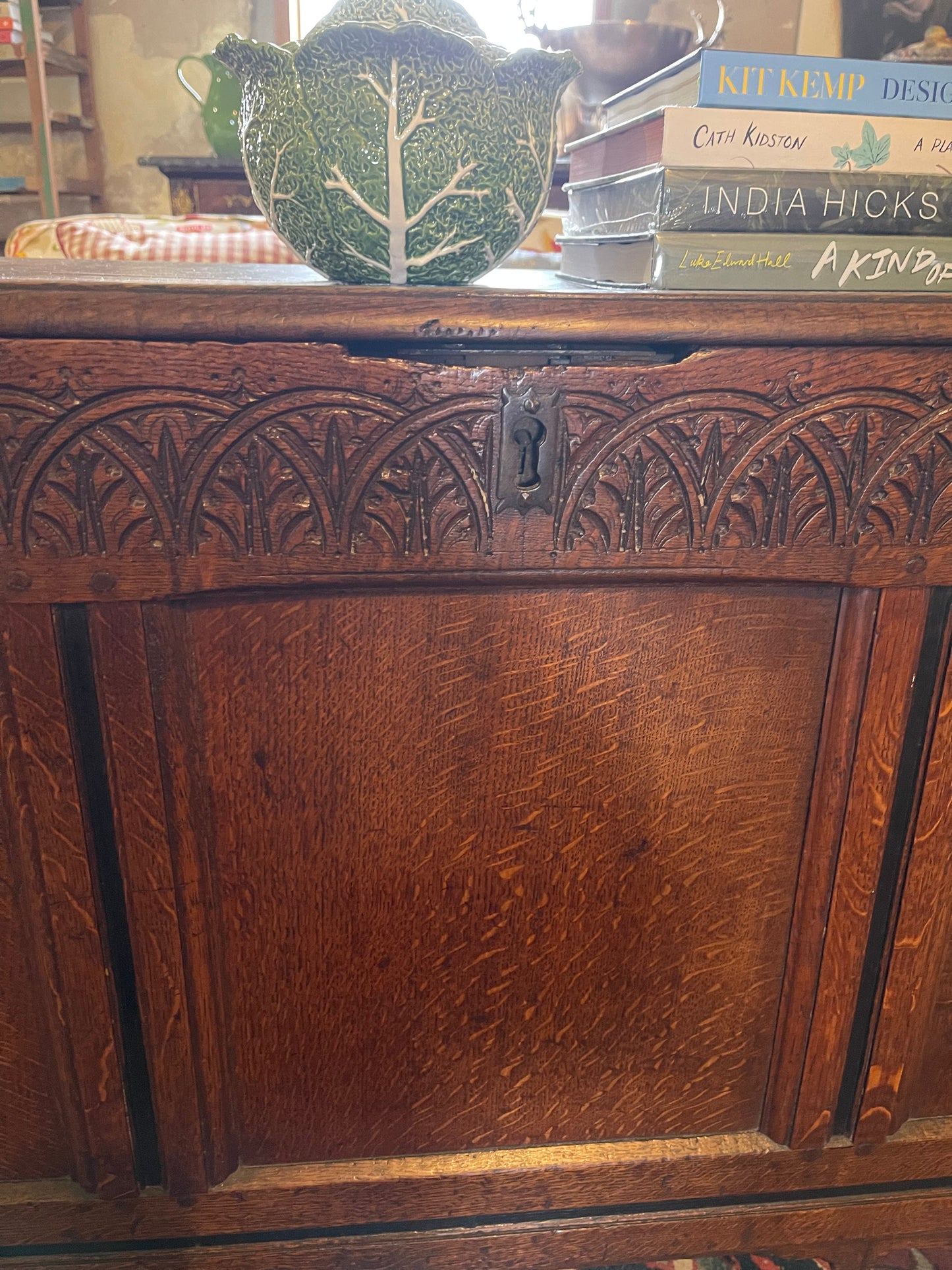 18th Century English oak coffer