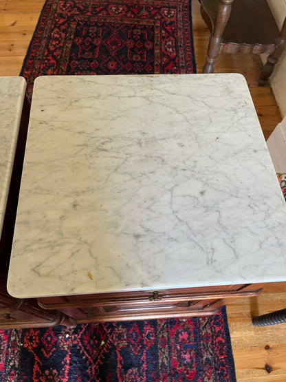 French antique bedside tables