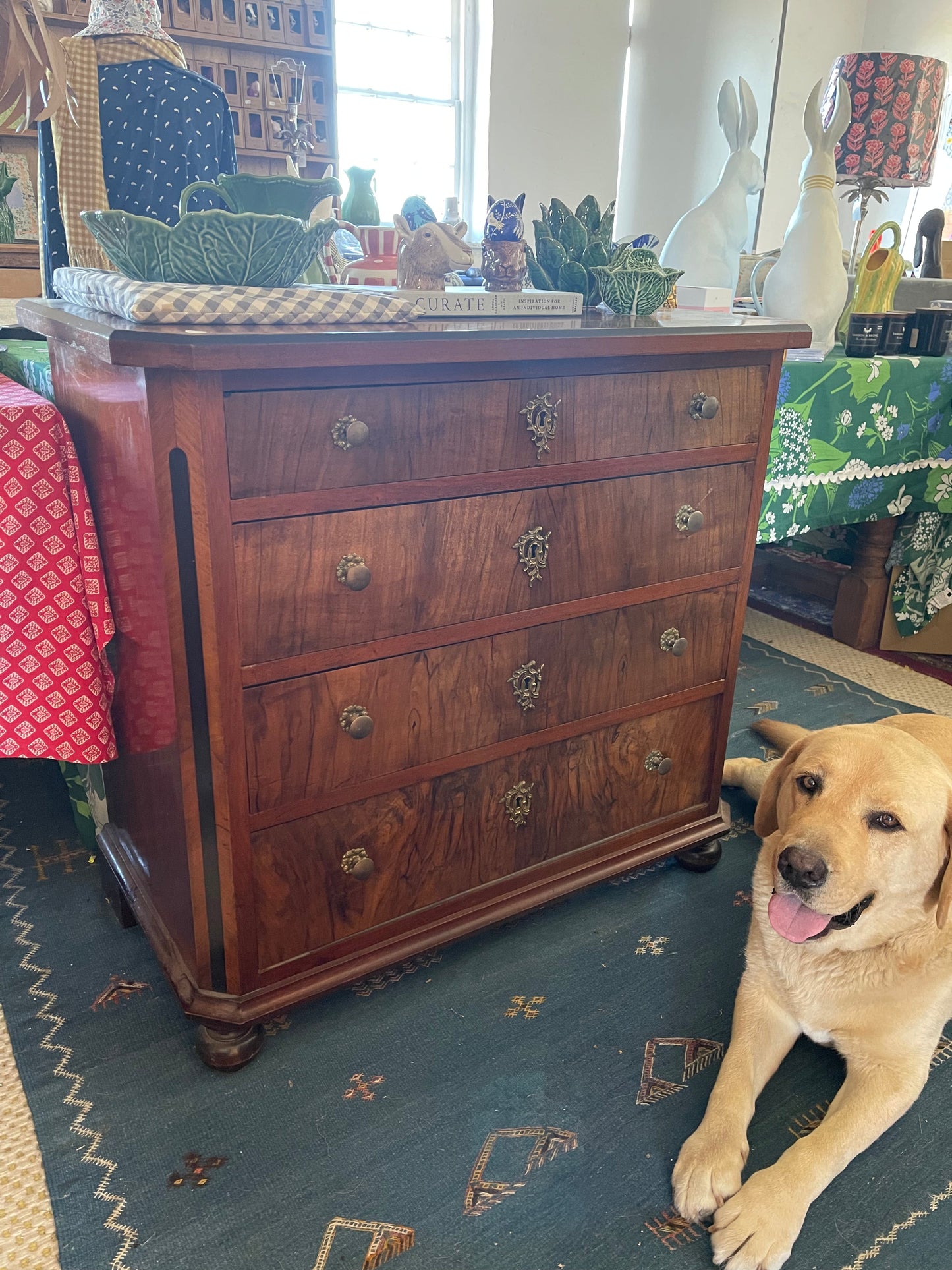 French antique chest of drawers