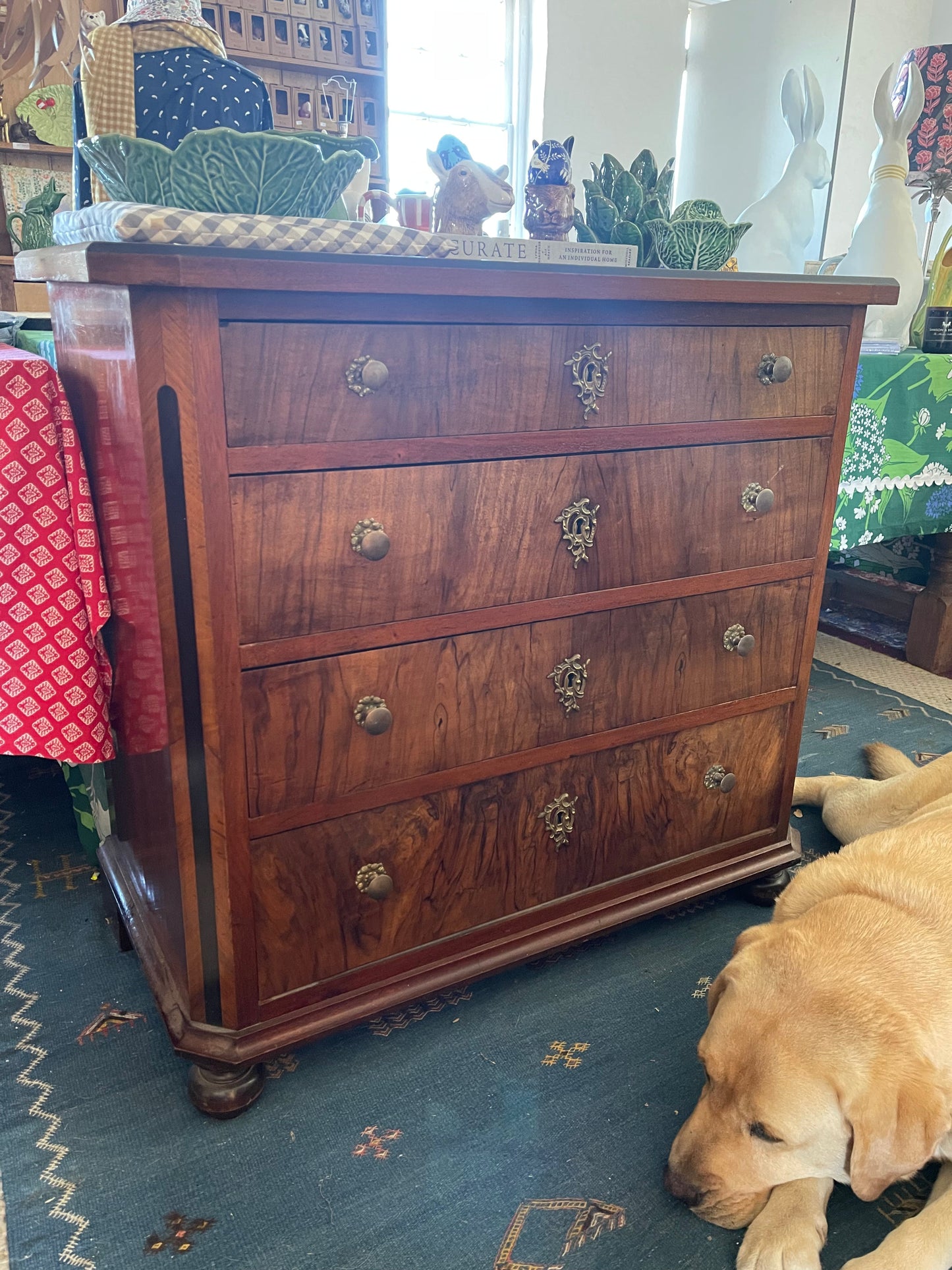 French antique chest of drawers