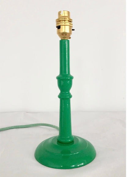 Kelly green Lamp base by Narissa Perks