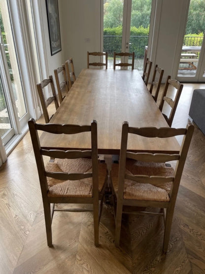 Farmhouse dining table