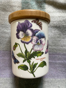 Portmeirion storage jar medium 14cm