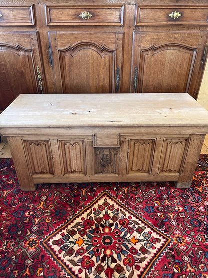 French oak chest