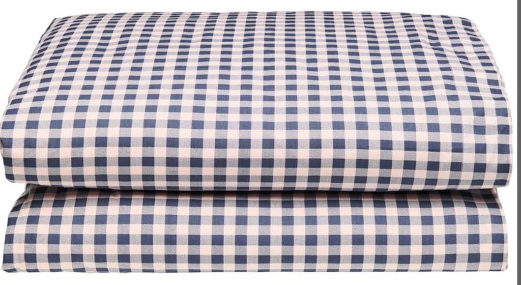 Gingham Quilt Cover Castle & Things DOUBLE