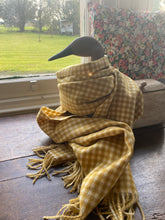 Load image into Gallery viewer, Tartan blanket co over sized lambswool scarf
