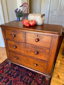 Antique cedar chest of drawers