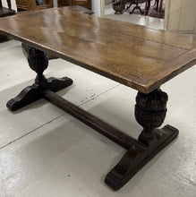 Load image into Gallery viewer, French oak pedestal table
