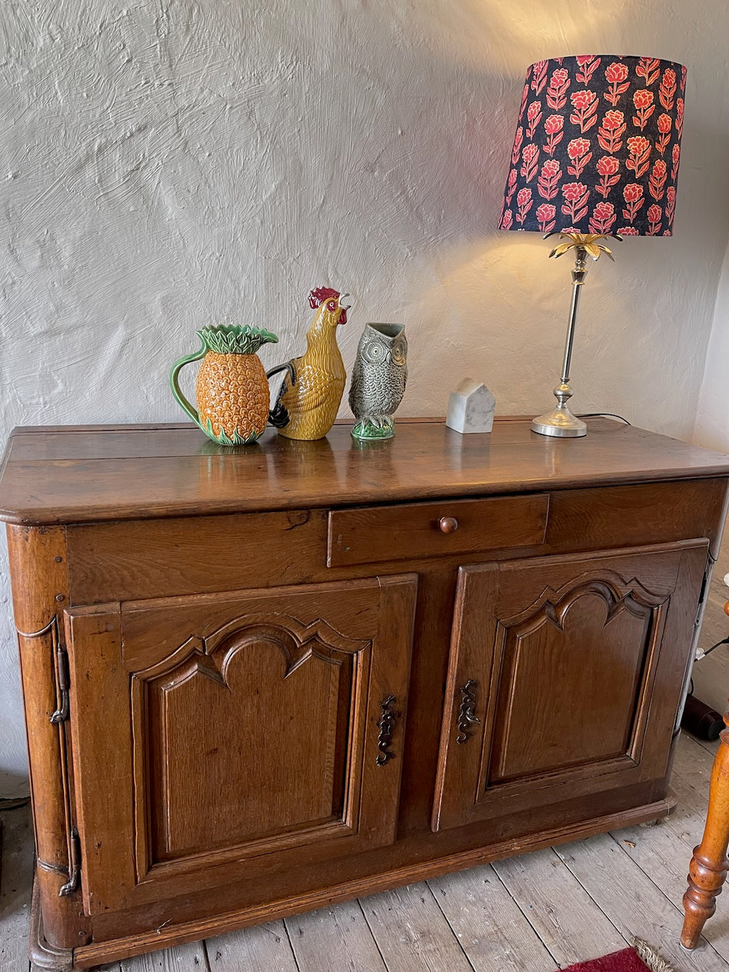 French oak buffet from 18th century