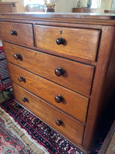 Load image into Gallery viewer, Extra large antique cedar chest of drawers
