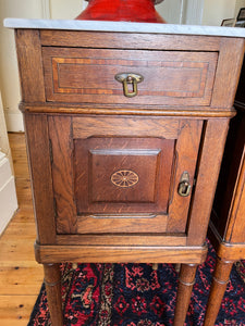 French antique bedside tables