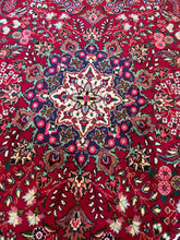 Load image into Gallery viewer, Antique Persian rug lovely colours
